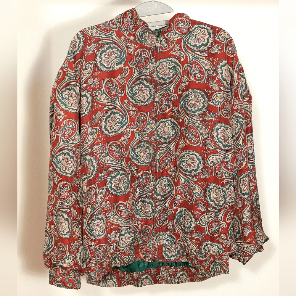 Vintage JG Hook Silk Jacket